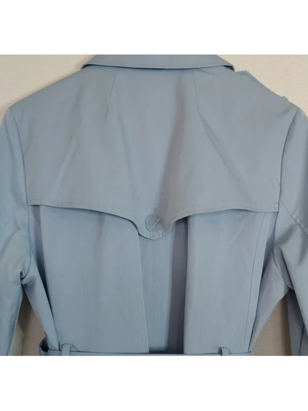 Kate Spade Pleat Back Trench Coat - Picture 11 of 11